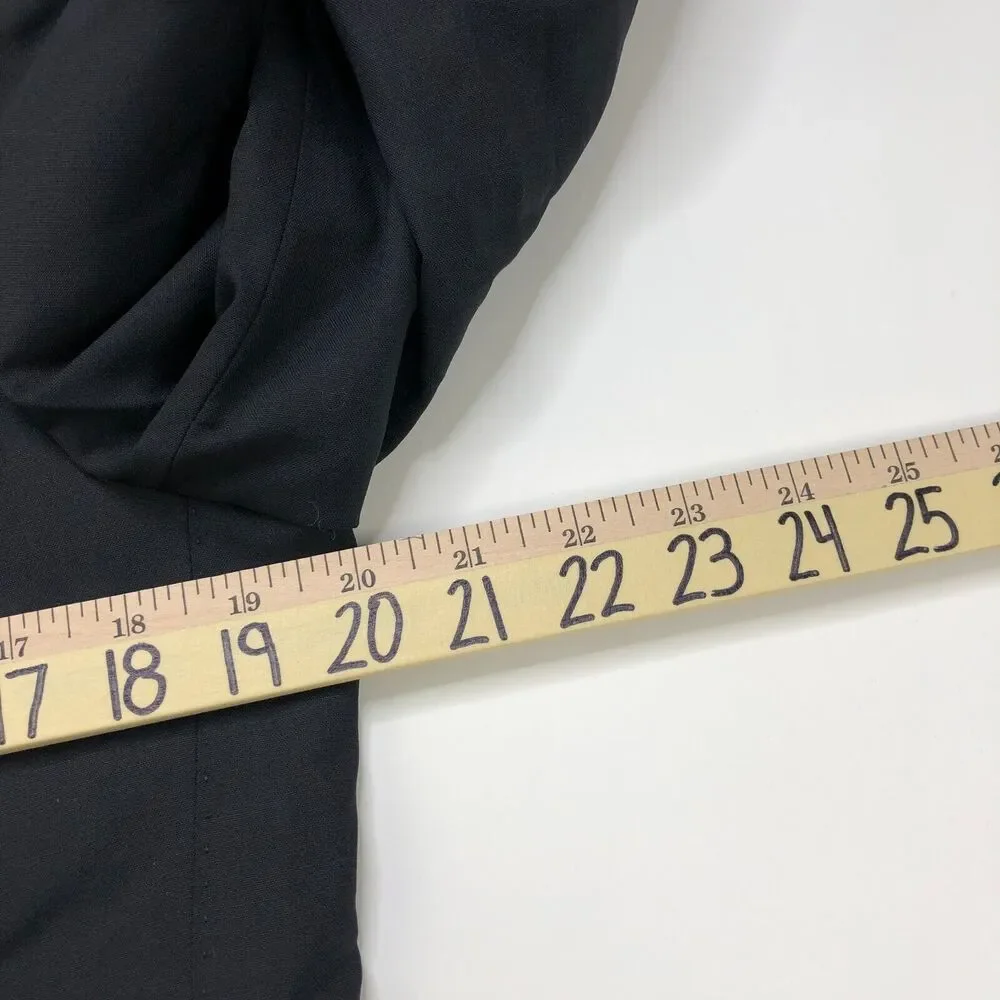 Banana Republic 40 R Navy Blue Men's Wool Blend Button Blazer Sport Coat Jacket